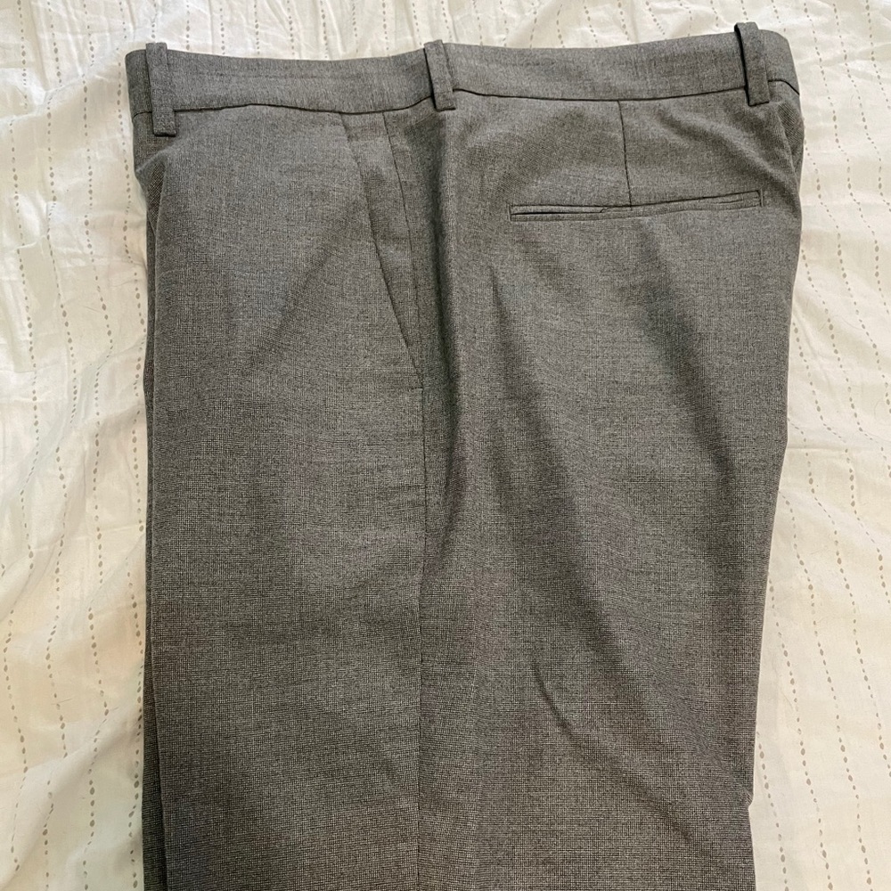 Vince grey cropped trousers